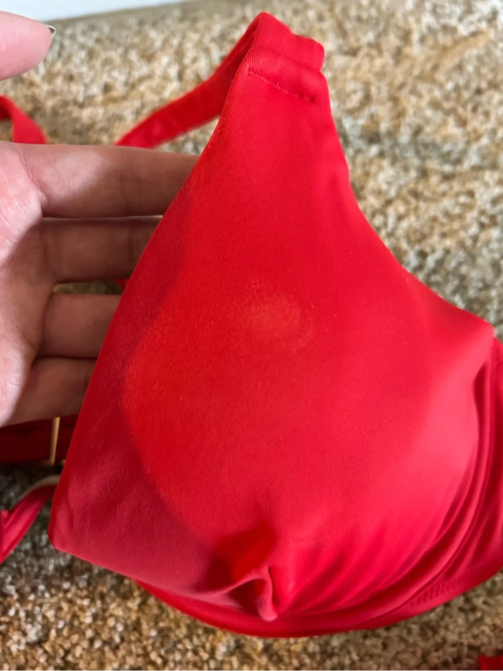 Shade & Shore Red Ruffle Bikini Set - Picture 5 of 7